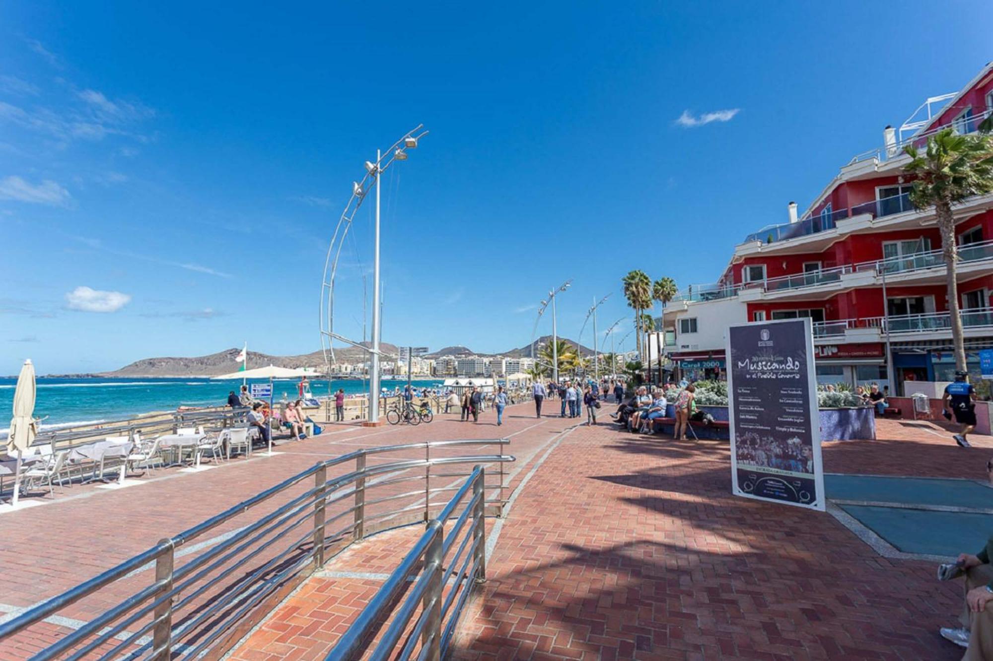 Estudio Con Balcon Playa Las Canteras 大加那利岛拉斯帕尔马斯 外观 照片