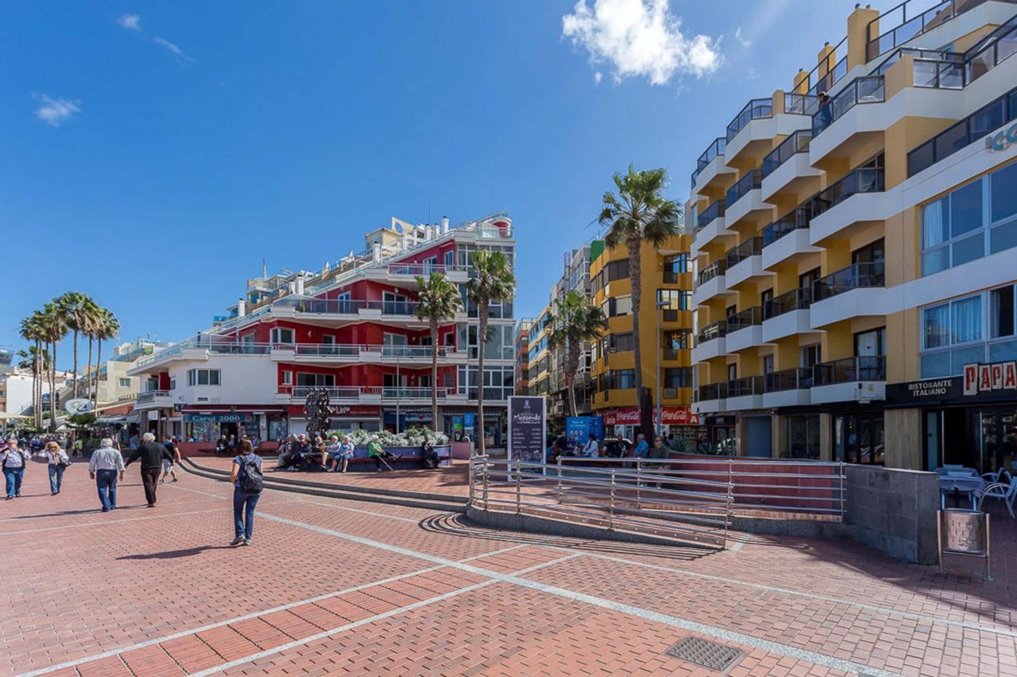 Estudio Con Balcon Playa Las Canteras 大加那利岛拉斯帕尔马斯 外观 照片